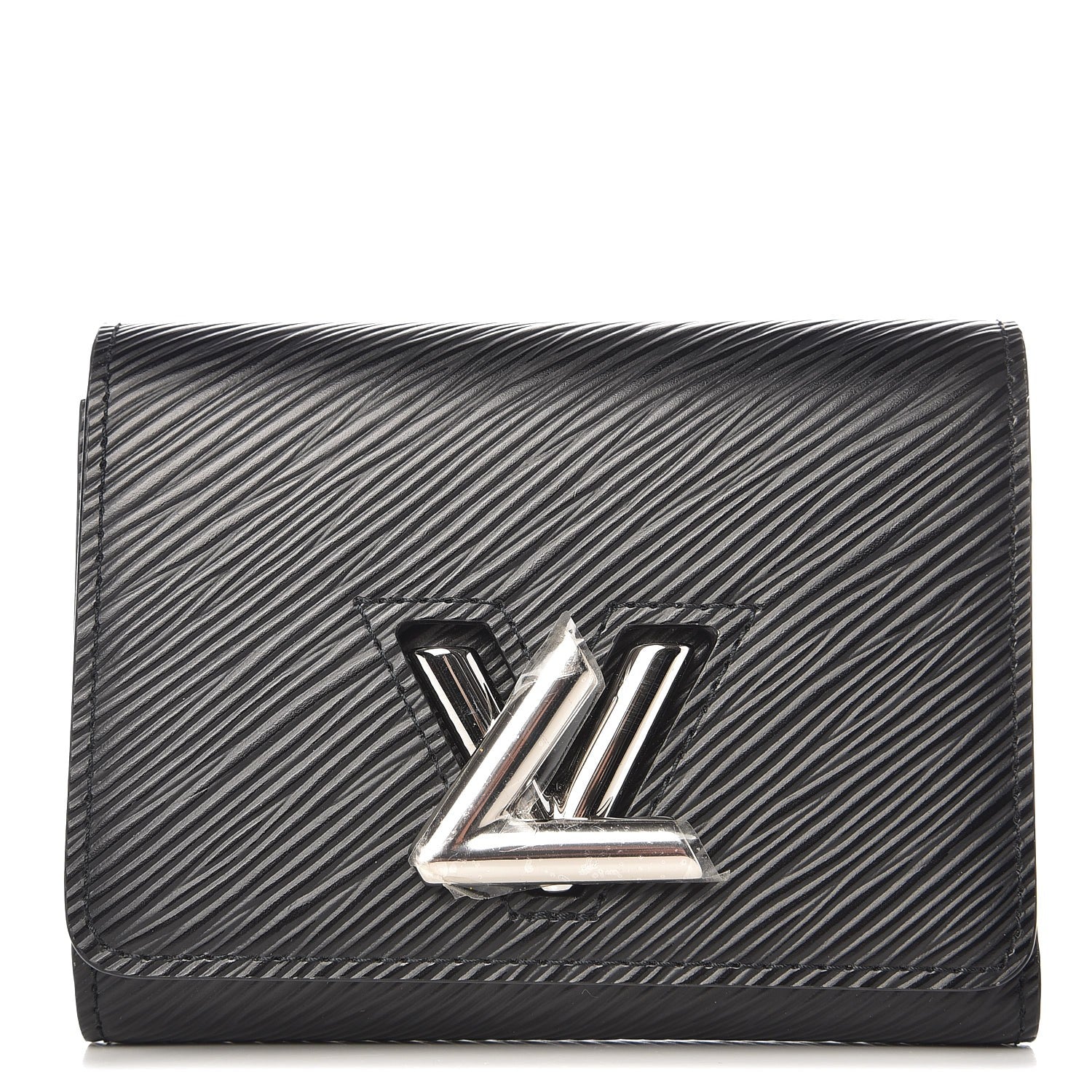 Louis Vuitton Epi Twist Compact Wallet Black 1 of 14