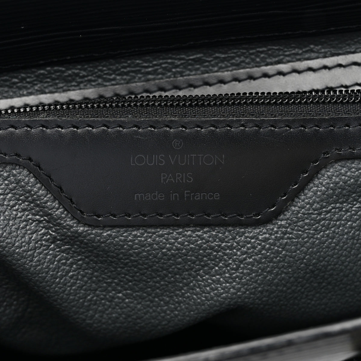 Louis Vuitton Epi Sac Plat GM Black 5 of 11
