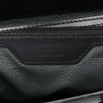 Louis Vuitton Epi Sac Plat GM Black 5 of 11