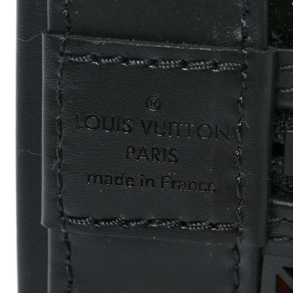 Louis Vuitton Patent Calfskin Laced Monogram Alma PM Black 7 of 10