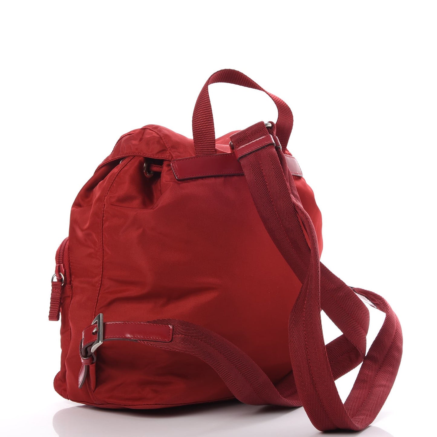 Nylon Vela Small Backpack Rosso