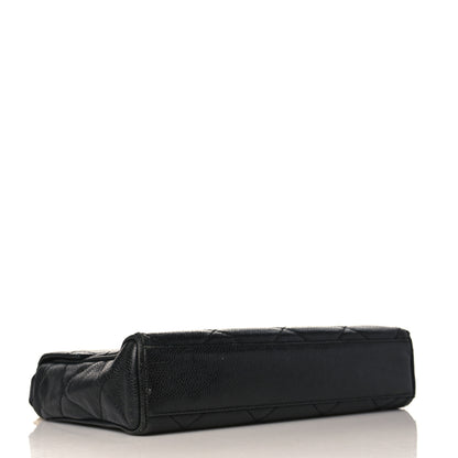 Chanel Caviar Quilted Medium Single Flap Black 4 of 17