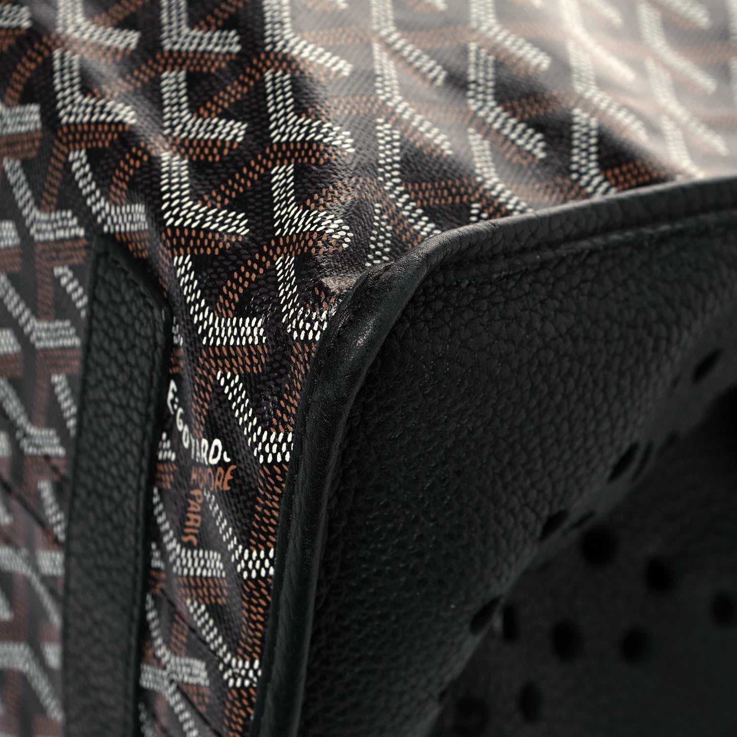 Goyard Goyardine Sac Hardy Pet Carrier PM Black 11 of 18
