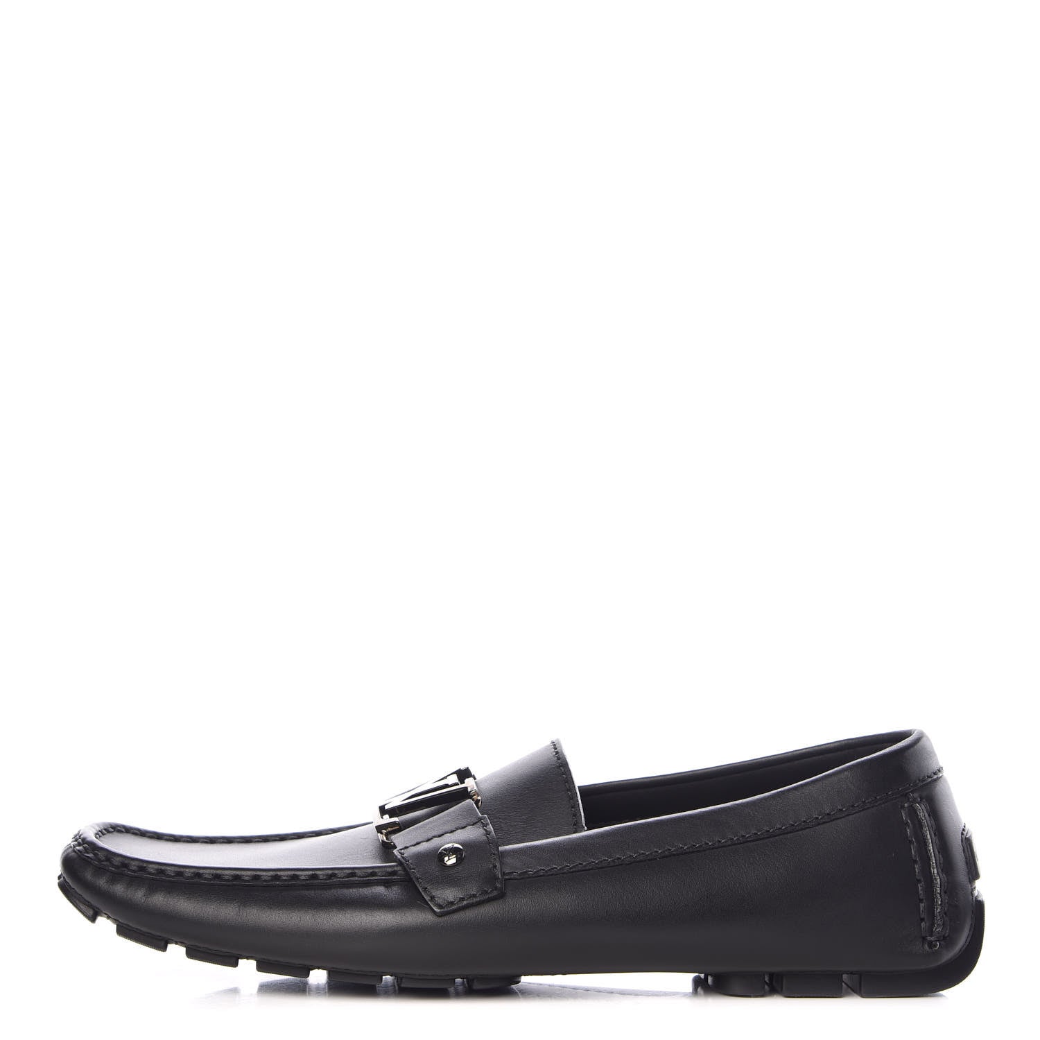 Louis Vuitton Calfskin Monte Carlo Loafers 9.5 Cacao Brown 1 of 11