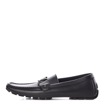 Louis Vuitton Calfskin Monte Carlo Loafers 9.5 Cacao Brown 1 of 11