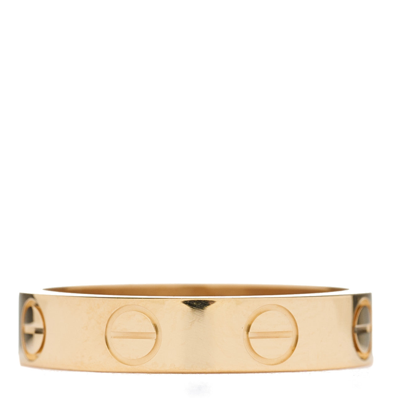 Cartier 18K Yellow Gold 3.5mm LOVE Wedding Band Ring 47 4 3 of 5