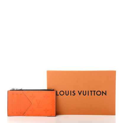 Louis Vuitton Taigarama Coin Card Holder Orange 7 of 7