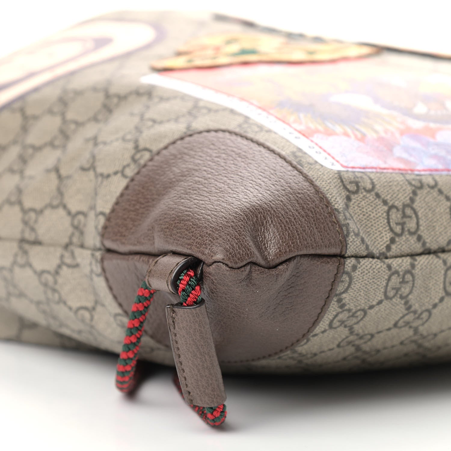 Gucci Soft GG Supreme Monogram Courrier Drawstring Backpack 5 of 6