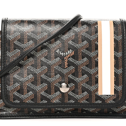 Goyard Goyardine Plumet Wallet Clutch Black 7 of 9