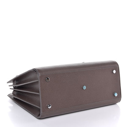 Saint Laurent Grained Calfskin Small Sac De Jour Fog 5 of 9