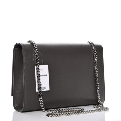 Saint Laurent Grain De Poudre Large Classic Monogram Kate Satchel Earth 3 of 7
