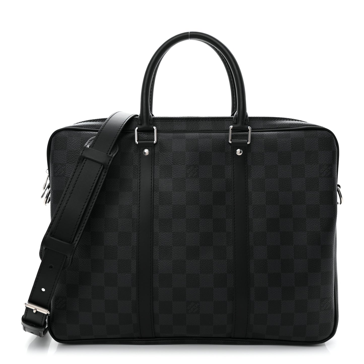 Damier Graphite Porte Documents Voyage PM