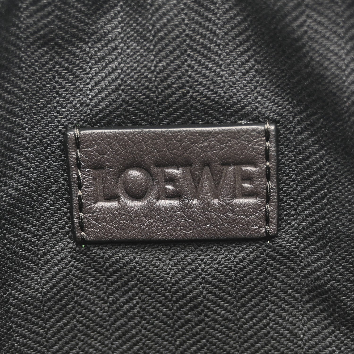 Loewe Canvas Paula's Ibiza Parrot Print Small Drawstring Pouch Green 6 of 7