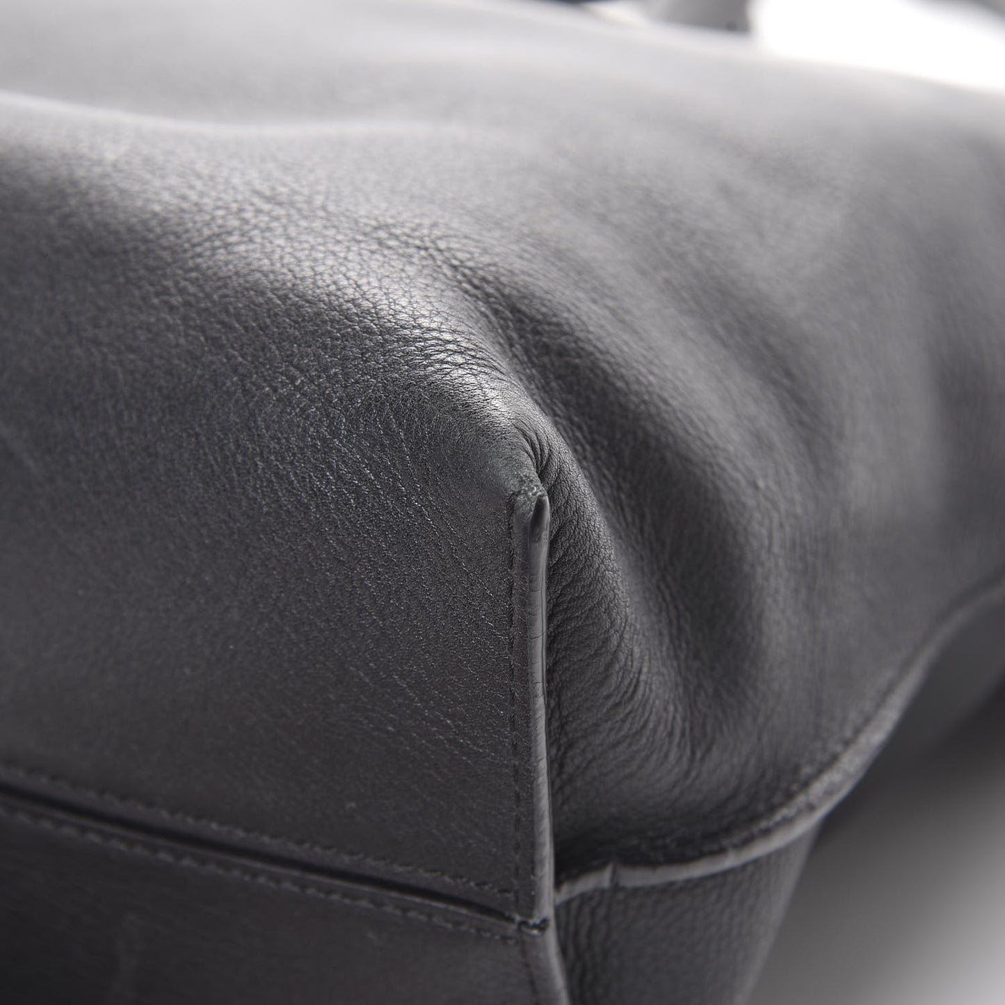 Calfskin Small Flamenco Knot Bag Black