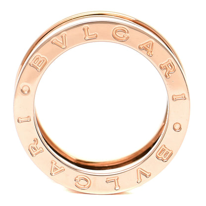 Bulgari 18K Rose Gold B.Zero1 Legend Three-Band Ring 53 6.5 4 of 7