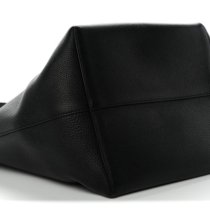 The Row Grained Calfskin Large N/S Park Tote Black 9 of 12