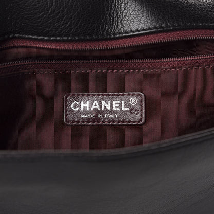 Chanel Goatskin Ombre Faded Quilted Large Boy Flap Grey 6 of 12