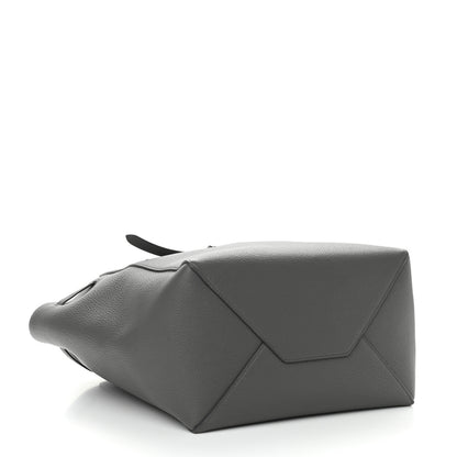 Celine Soft Grained Calfskin Small Belt Cabas Phantom Grey 4 of 11