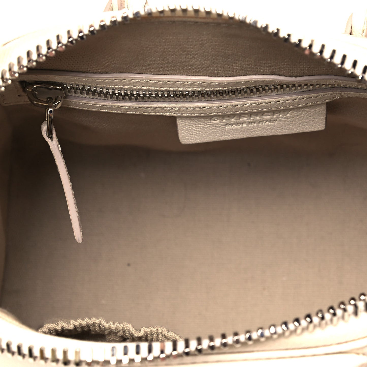 Sugar Goatskin Mini Antigona White
