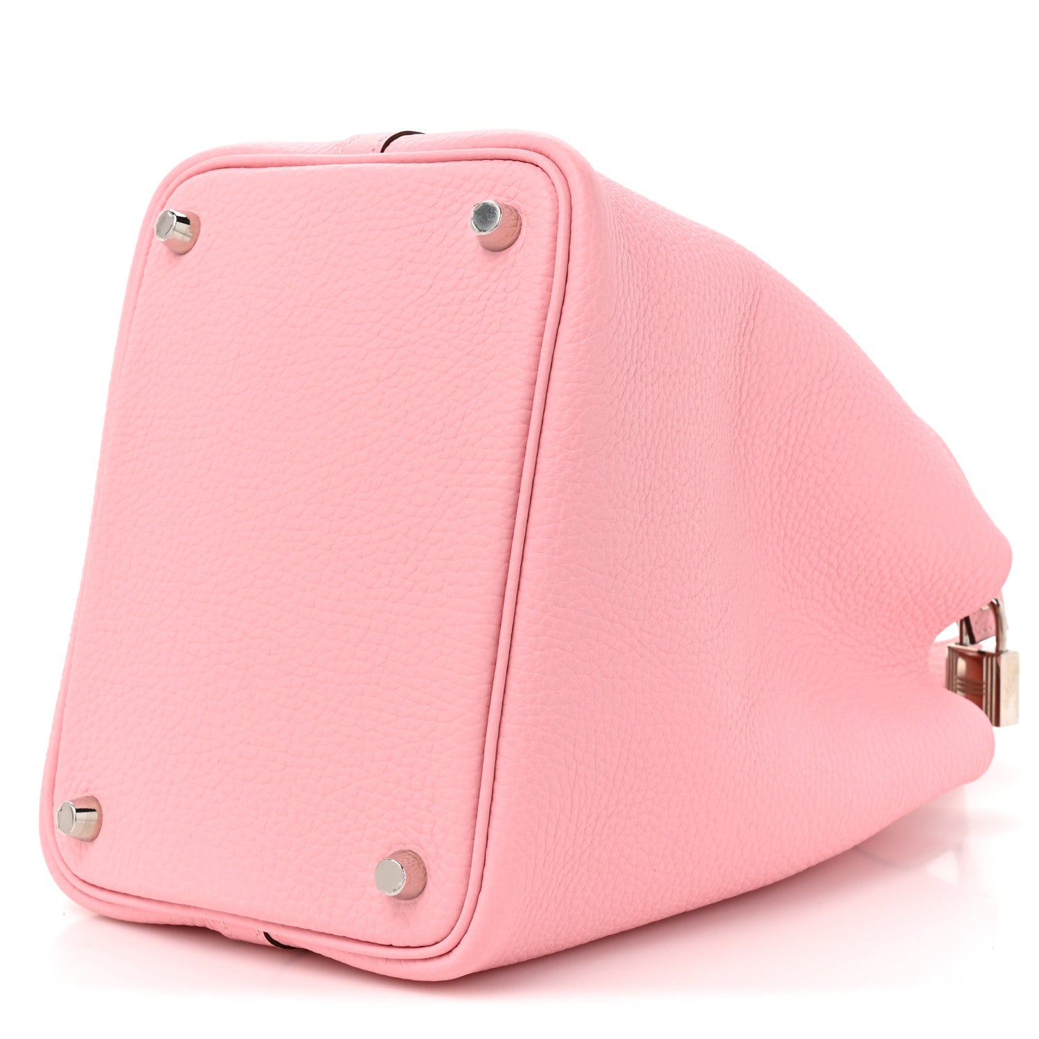 Hermes Taurillon Clemence Picotin Lock 18 PM Rose Sakura 9 of 12