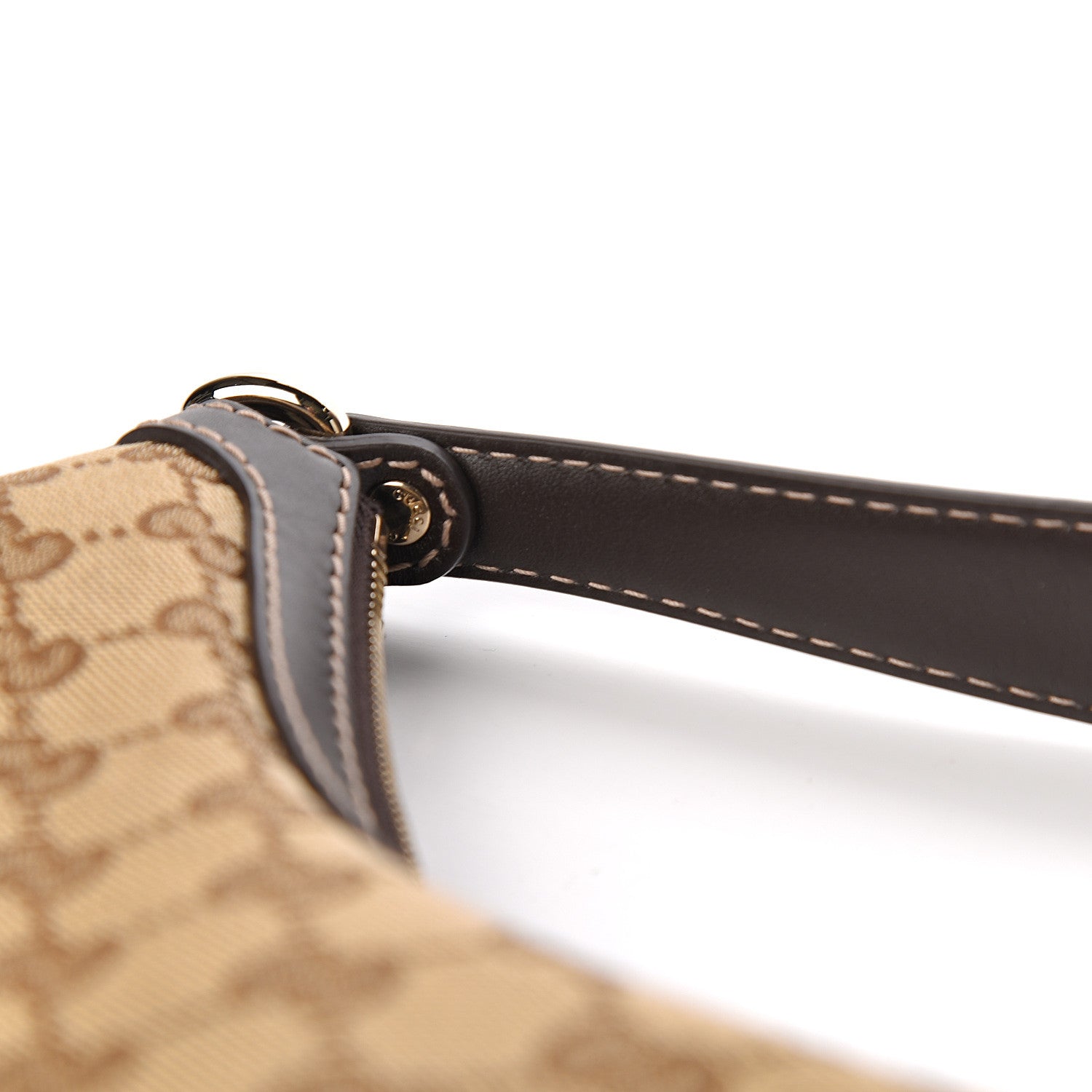 Gucci Monogram Medium Lovely Heart Hobo Brown 10 of 14