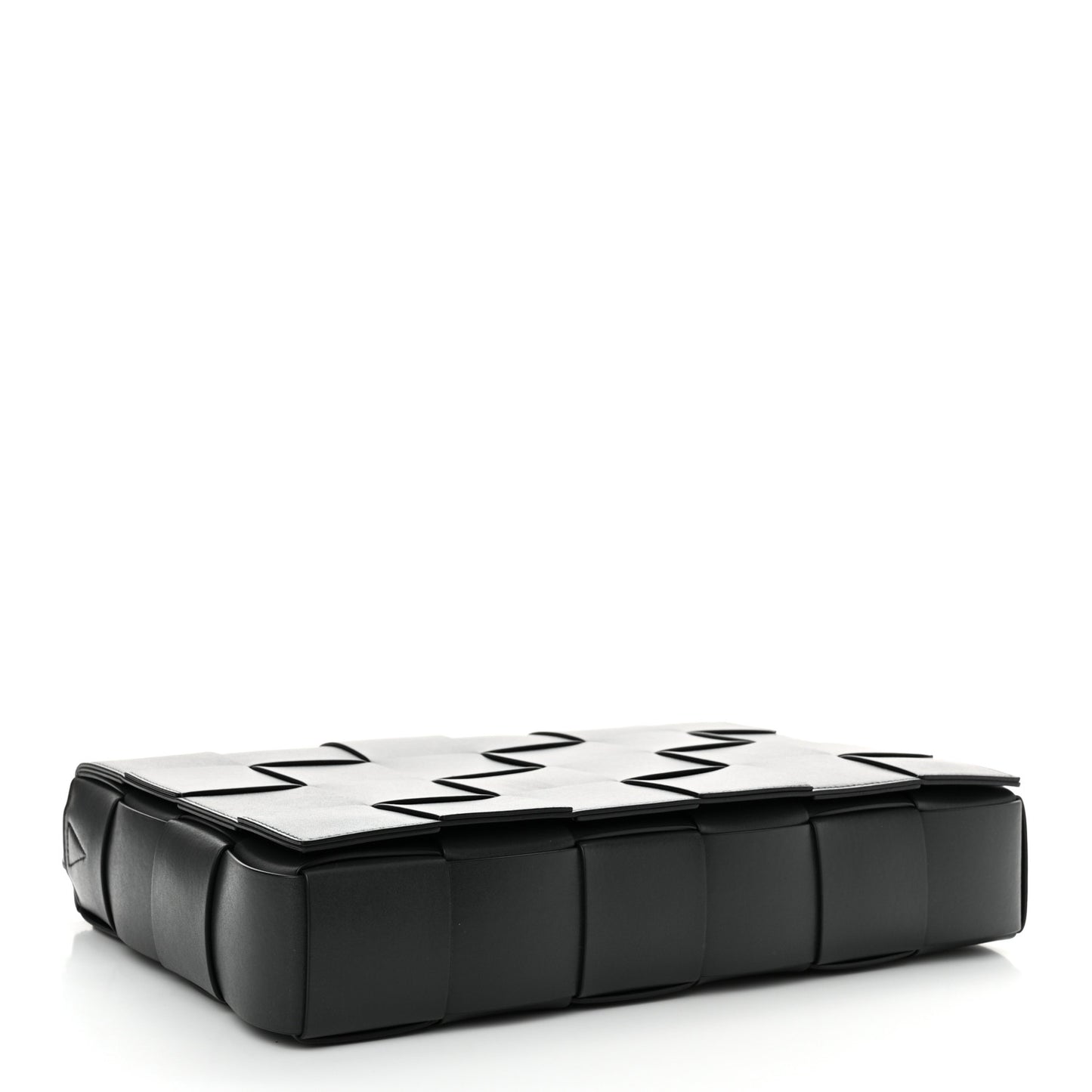 Calfskin Maxi Intreccio Cassette Bag Ardoise