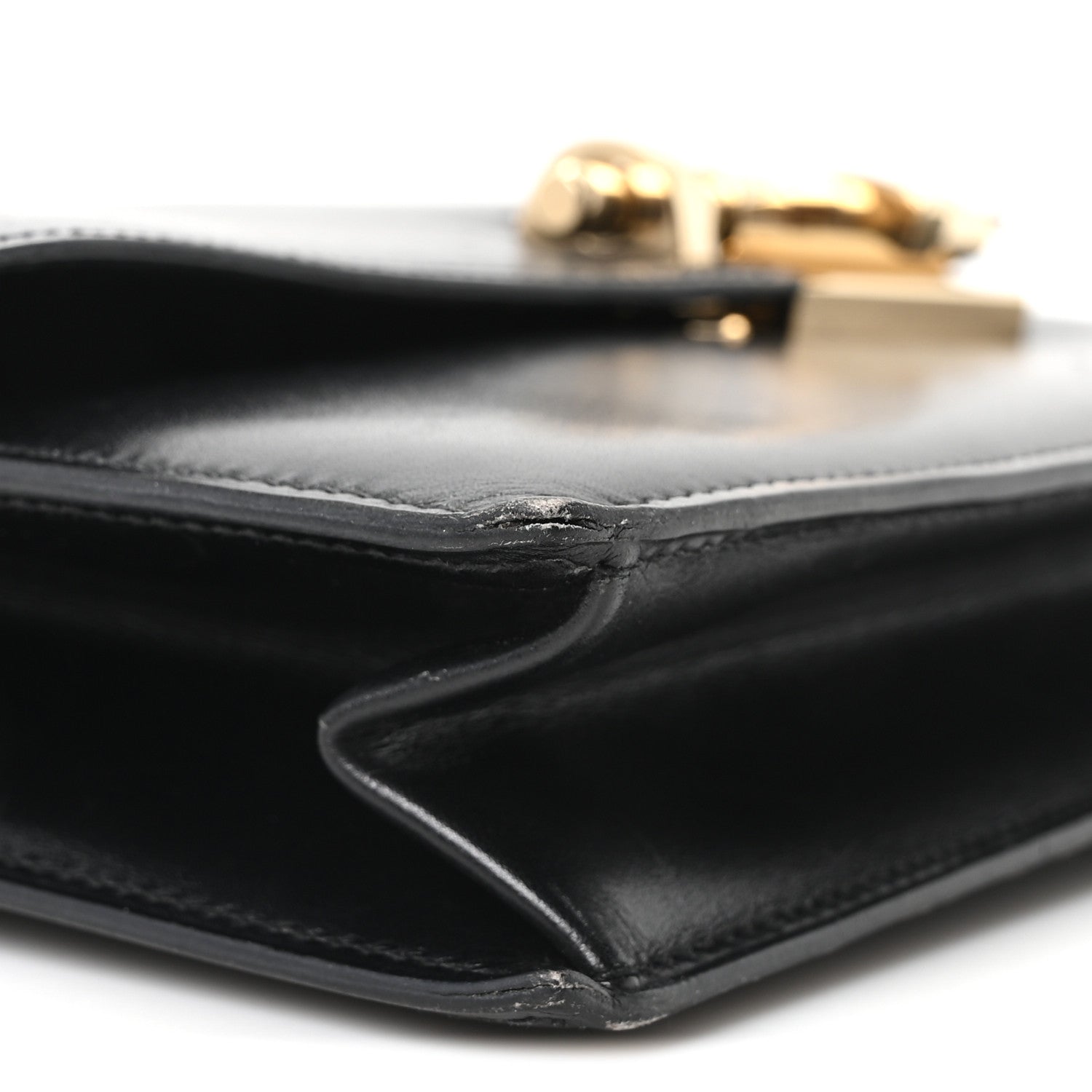 Hermes Box Verrou Clutch Black 9 of 10