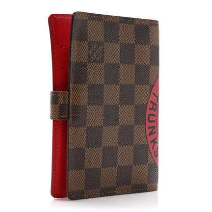 Louis Vuitton Damier Complice Trunks and Bags Small Ring Agenda Cover Red 3 of 9