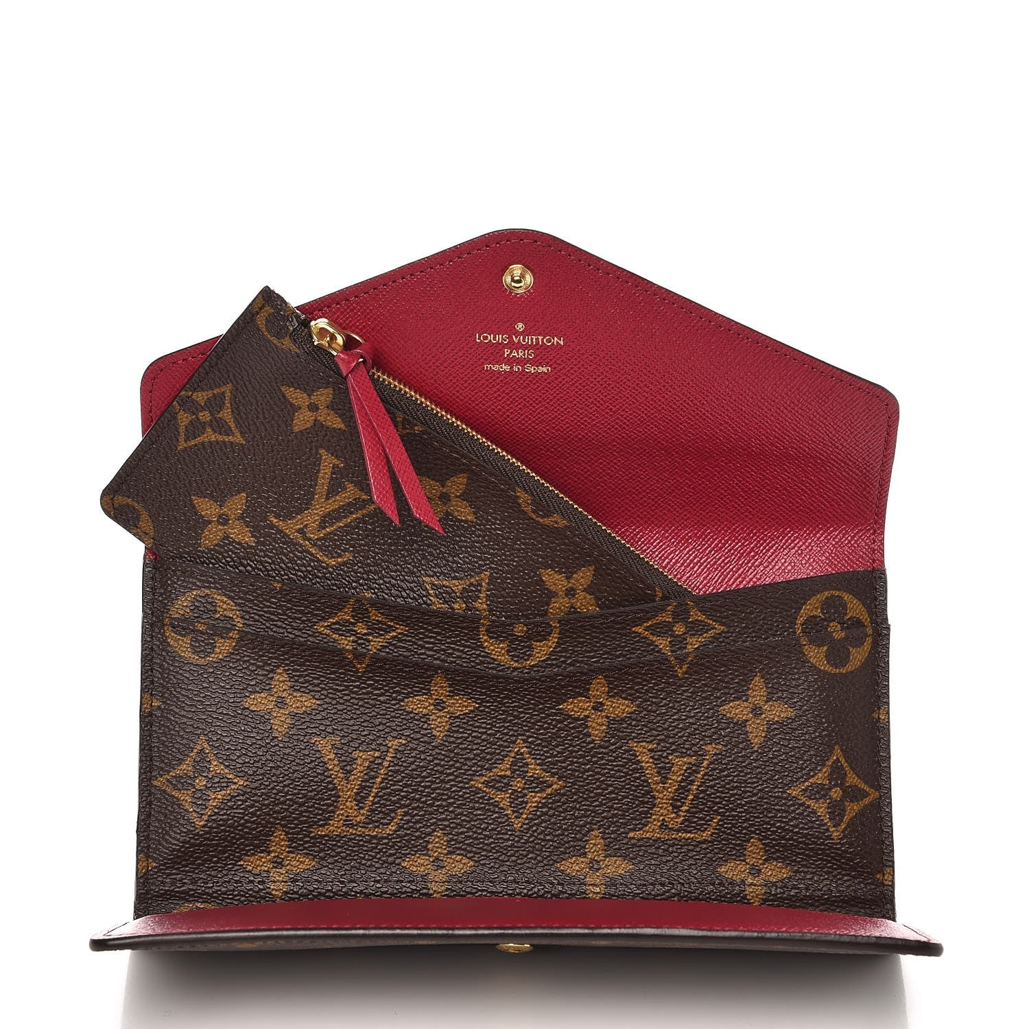 Louis Vuitton Monogram Josephine Wallet Fuchsia 5 of 7