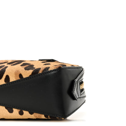 Alaia Calf Hair Leopard Print Le Teckel Clutch Brun Sepia 10 of 10