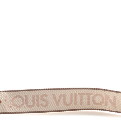 Louis Vuitton Jacquard Diane Shoulder Strap Creme Beige 4 of 4