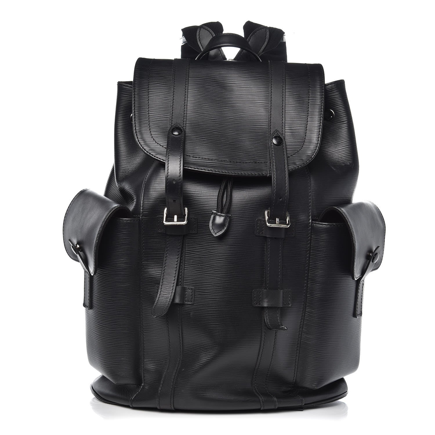Louis Vuitton Epi Christopher Backpack PM Black 1 of 12