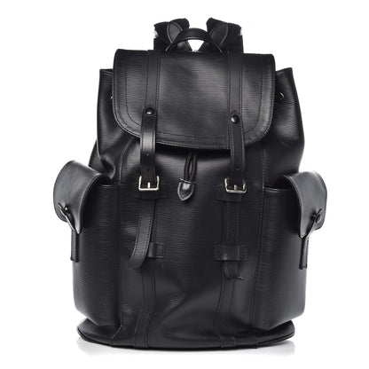 Louis Vuitton Epi Christopher Backpack PM Black 1 of 12