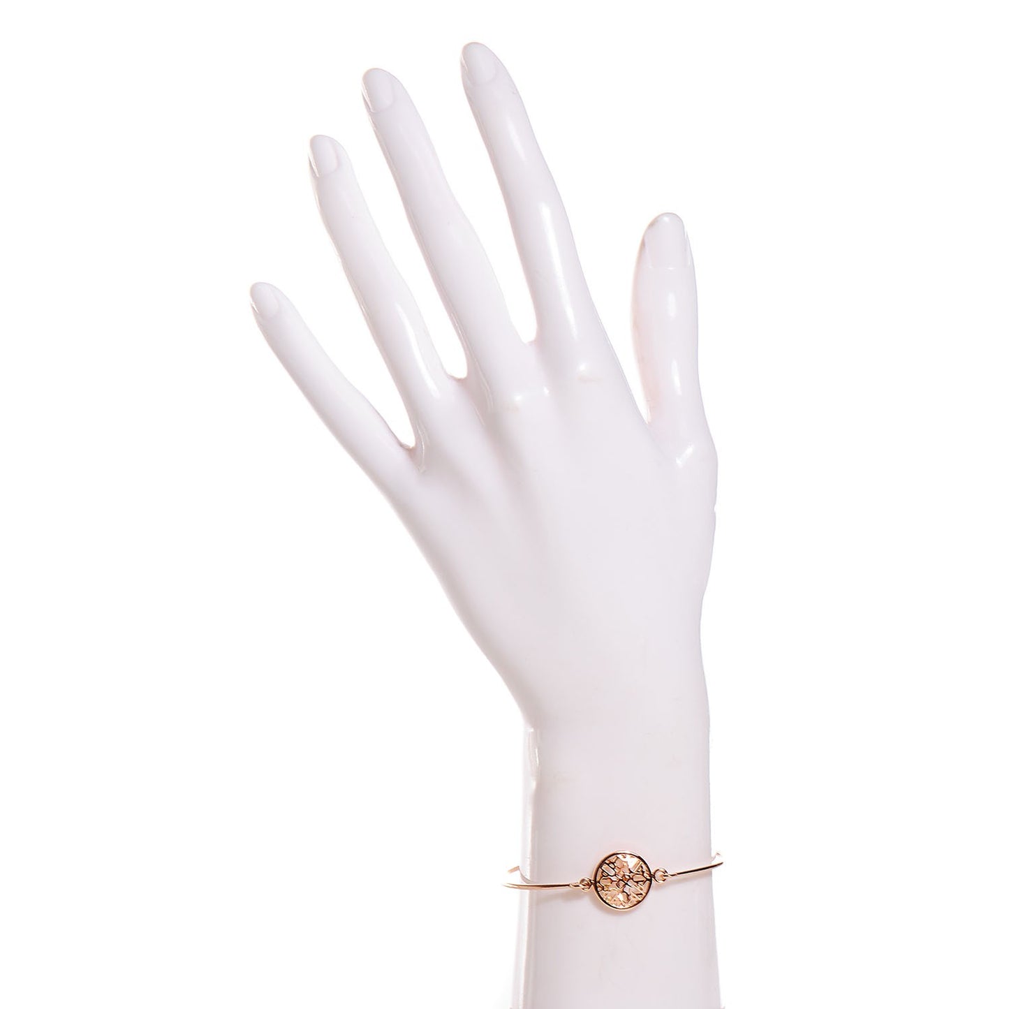 18K Rose Gold Chaine D'Ancre Passerelle Bracelet PM Small