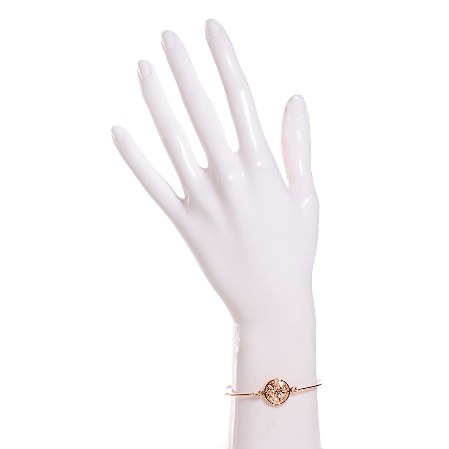Hermes 18K Rose Gold Chaine D'Ancre Passerelle Bracelet PM Small 2 of 13