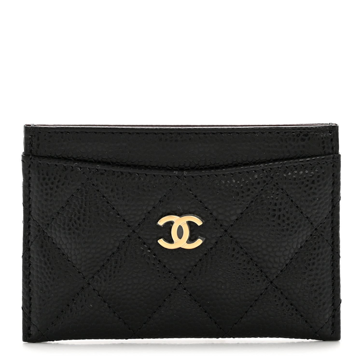 Chanel Caviar Quilted Card Holder Black 1 of 9