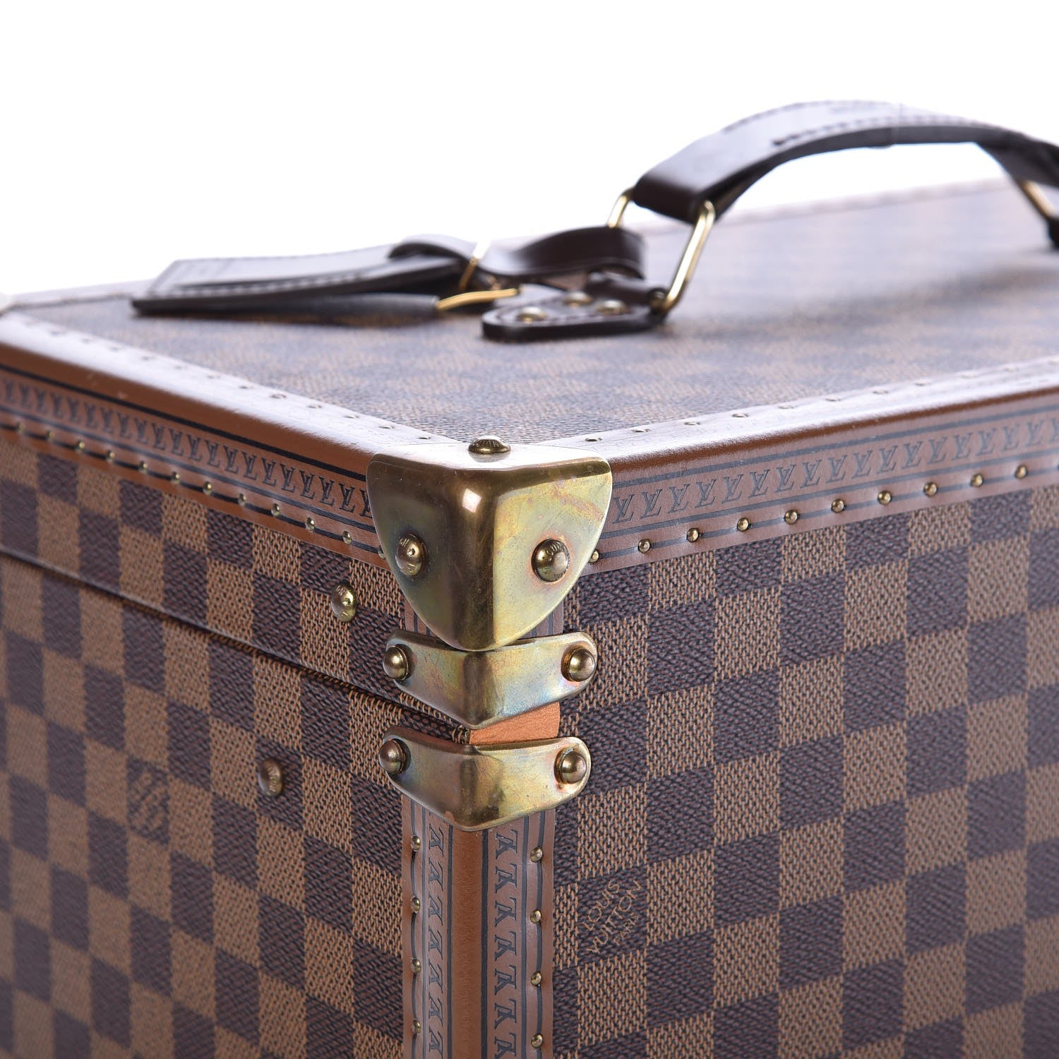 Louis Vuitton Damier Ebene Boite Bouteilles et Glace Beauty Train Case 11 of 22