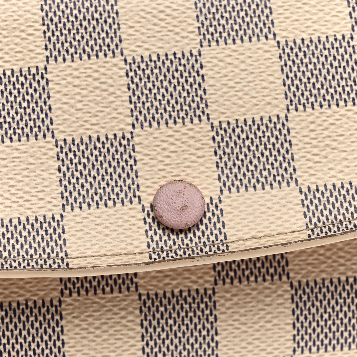 Damier Azur Emilie Wallet Rose Ballerine
