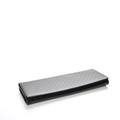 Gucci Patent Microguccissima Small Broadway Clutch Black 4 of 7