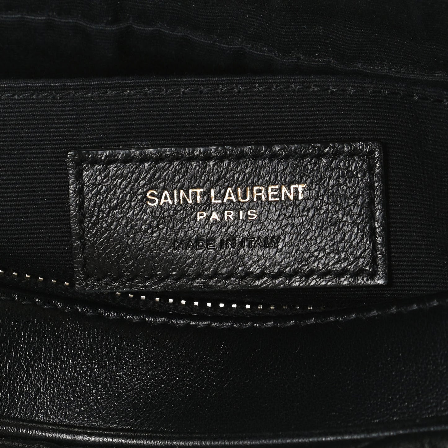 Calfskin Matelasse Monogram Lou Camera Bag Black