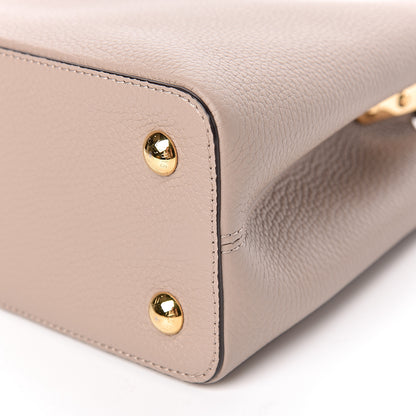 Louis Vuitton Taurillon Capucines PM Galet 8 of 9