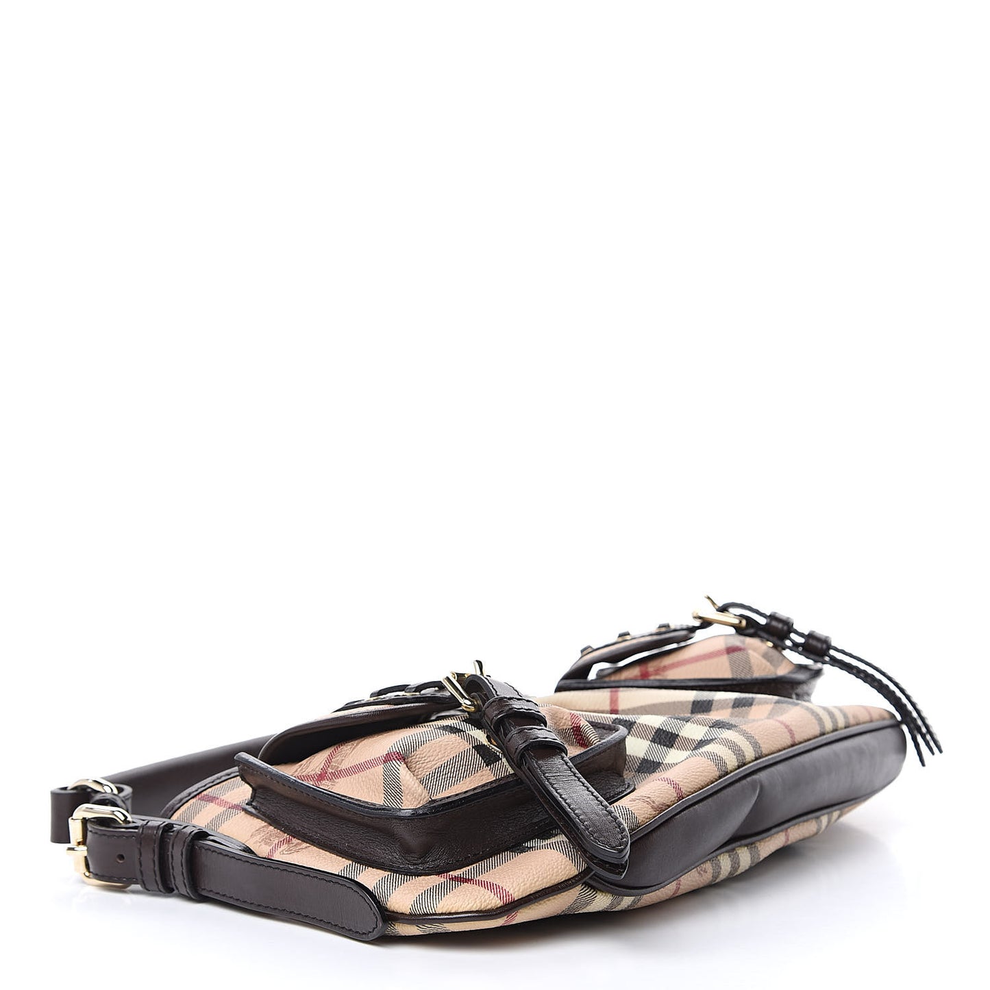 Haymarket Check Shoulder Bag Chocolate