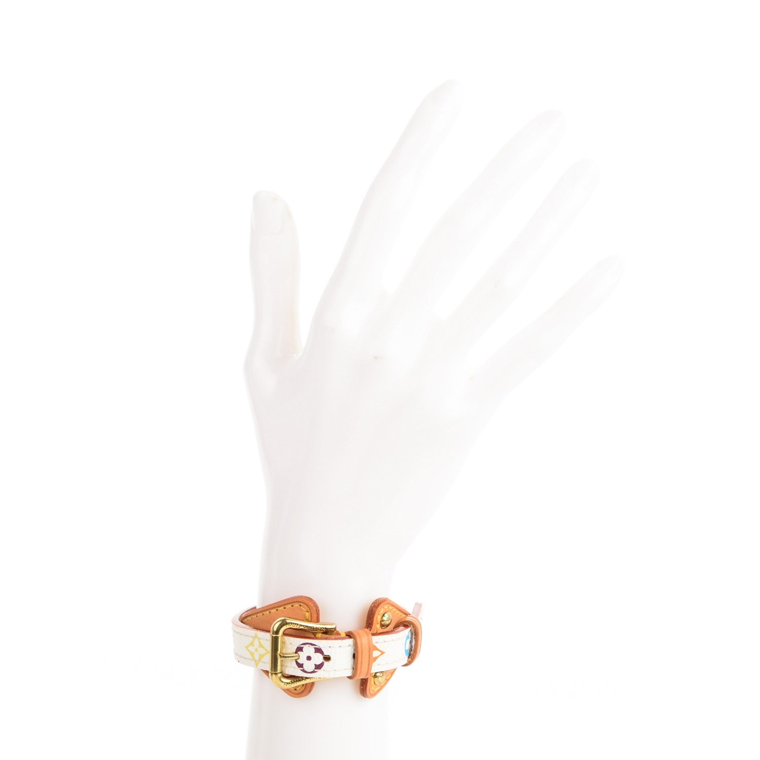 Louis Vuitton Monogram Multicolor Theda PM Bracelet White 2 of 6