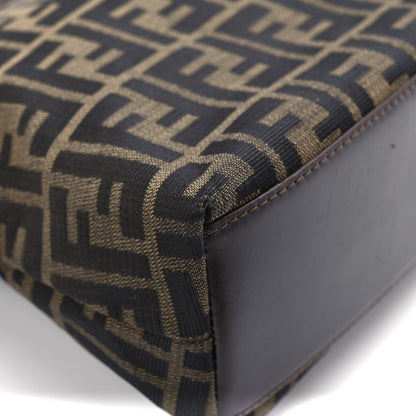 Fendi Zucca Top Handle Tote Tobacco 8 of 9