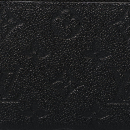 Louis Vuitton Empreinte Clemence Wallet Black 7 of 8