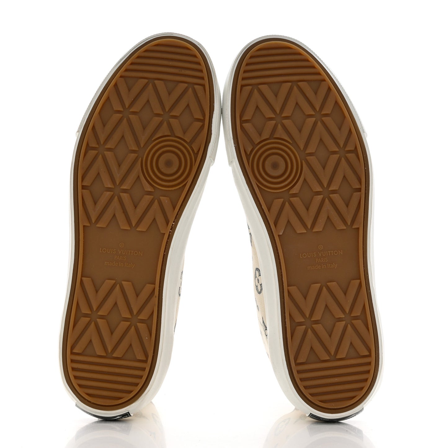 Monogram Mens Tattoo Sneaker Boots 8 Dune