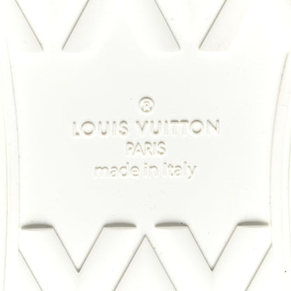 Louis Vuitton Monogram Denim Trocadero Richelieu Sneakers 8 Grey 6 of 8