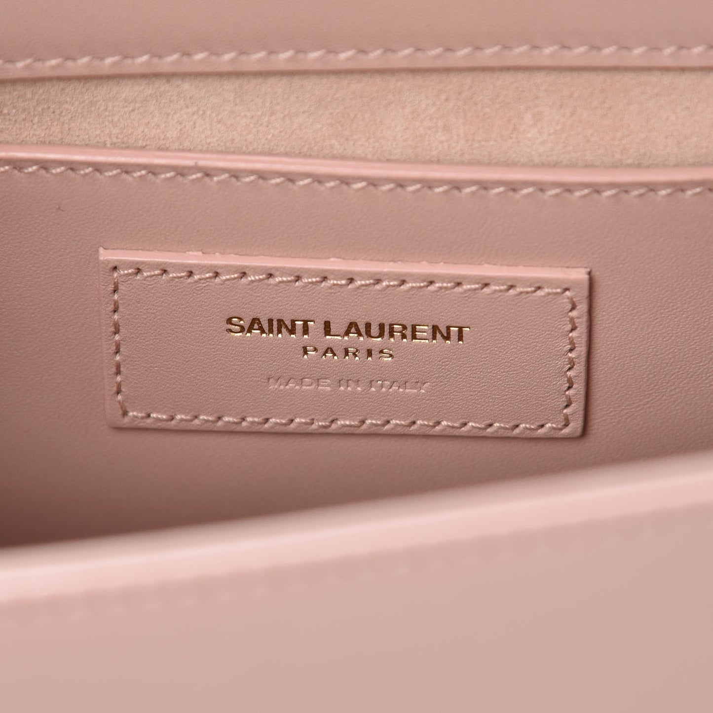 Smooth Calfskin Medium Classic Monogram Kate Tassel Satchel Pink