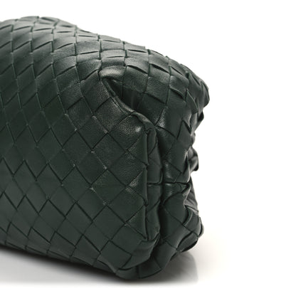 Bottega Veneta Nappa Maxi Intrecciato The Pouch Oversized Clutch Raintree 11 of 11