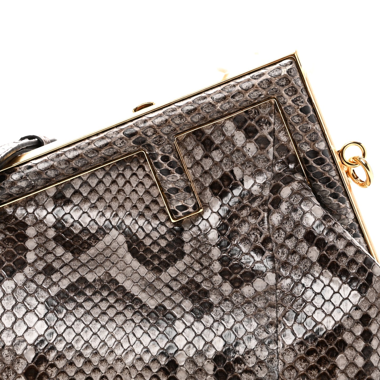 Snakeskin Small Fendi First Asfalto